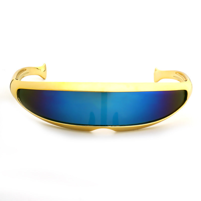 Wholesale Futuristic Integrated PC Sunglasses